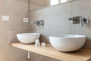 Koupelna v ubytování Rooms Angedras