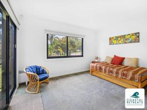 Bayview Retreat Phillip Island客房内的一张或多张床位