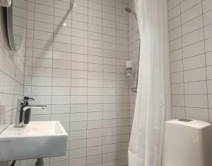 Koupelna v ubytování Hotel Hötorget