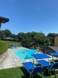 Bazén v ubytovaní La Dolce Vita chalet alebo v jeho blízkosti