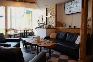Posezení v ubytování Hotel zur Isar