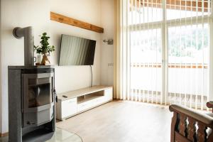 Postel nebo postele na pokoji v ubytování Ferienhaus Kapeller