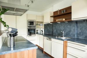 Kuchyň nebo kuchyňský kout v ubytování Ferienhaus Kapeller