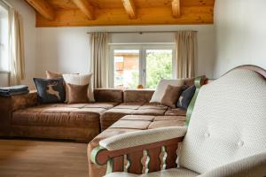 Posezení v ubytování Ferienhaus Kapeller