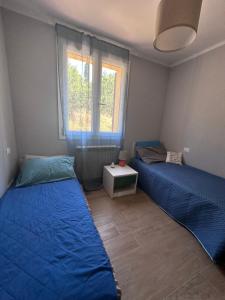 Postel nebo postele na pokoji v ubytování Tramonti in Valdichiana