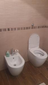 Koupelna v ubytování Tramonti in Valdichiana + 6 fotografií