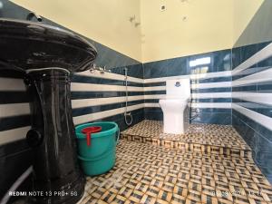 Koupelna v ubytování DWARIKA HOTEL