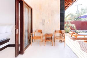 Villa Kamaria的休息区