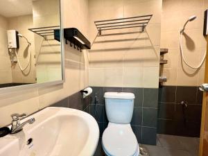 Koupelna v ubytování Margo Hotel Kota Kinabalu + 37 fotografií