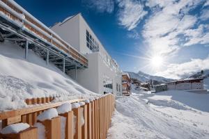 Obiekt abitare chalets zimą