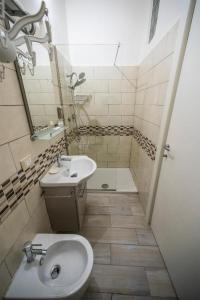 Koupelna v ubytování Hotel Sabatino