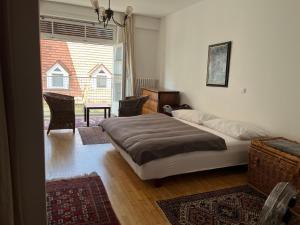 En eller flere senge i et værelse på Apartmán Old centre - Rybárska brána