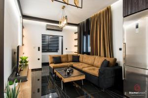 Posezení v ubytování EDWARD Luxury Suite by homebrain