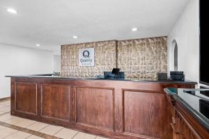 Certifikát, hodnocení, plakát nebo jiný dokument vystavený v ubytování Quality Inn