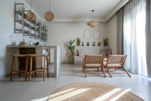 Posezení v ubytování Serenity luxury villa