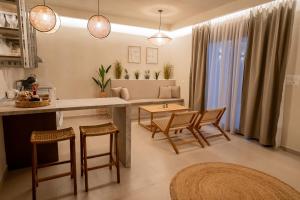 Kuchyň nebo kuchyňský kout v ubytování Serenity luxury villa