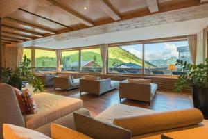 Posezení v ubytování Alpenresort Walsertal