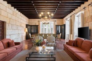 Χώρος καθιστικού στο Casa Palacio de Esgos