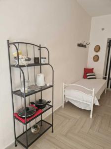 Кровать или кровати в номере Casa Vacanza Pompei Church +2 фотографии