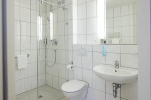 Koupelna v ubytování Hotel Zum Schiff