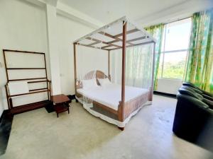 Ένα ή περισσότερα κρεβάτια σε δωμάτιο στο Stay 7 villa