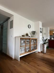 Kuchyňa alebo kuchynka v ubytovaní Ferienwohnung Am Jodlerweg