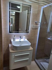 Koupelna v ubytování Premier Apartment