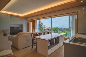 Køkken eller tekøkken på Le Village Aewol B#2