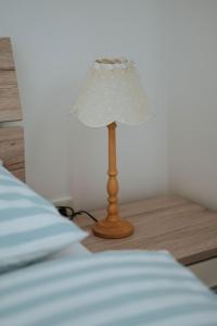 Postel nebo postele na pokoji v ubytování Apartman III u centru Kutine
