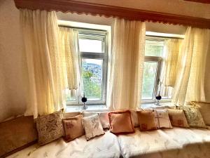 Posezení v ubytování Grandpas House