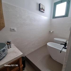 Kúpeľňa v ubytovaní le dimore del tufo