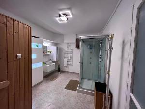 Un baño de Cseppecske Apartman