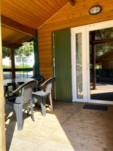 Balkón alebo terasa v ubytovaní Camping Onlycamp L'Orée d'Alsace