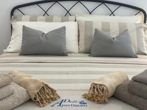 Кровать или кровати в номере Deda Apartments