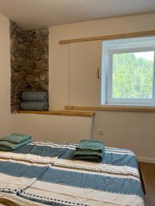 Postel nebo postele na pokoji v ubytování Villa Lugina