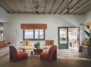 Posedenie v ubytovaní NUMO Mykonos Boutique Resort