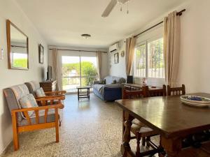 Posedenie v ubytovaní Garden Apartment, La Noria
