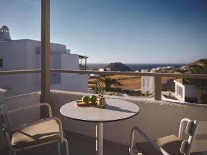 Balkón alebo terasa v ubytovaní NUMO Mykonos Boutique Resort