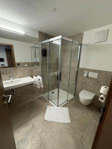 Kúpeľňa v ubytovaní 1A Landhotel Schicklberg