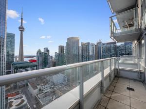 Balkón nebo terasa v ubytování Parc Suites - Entertainment District Toronto