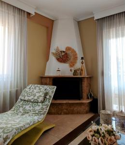 Postel nebo postele na pokoji v ubytování Kalendes home