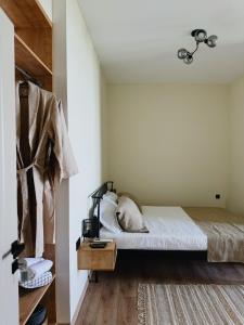 Letto o letti in una camera di Cozy Rooms with View, Sighnaghi