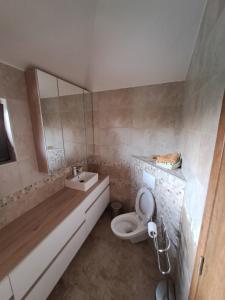Koupelna v ubytování La Villa Casa