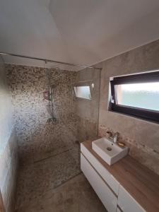 Koupelna v ubytování La Villa Casa