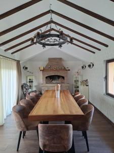 Posezení v ubytování La Villa Casa