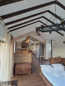 Postel nebo postele na pokoji v ubytování La Villa Casa