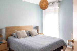 Ένα ή περισσότερα κρεβάτια σε δωμάτιο στο Appartement neuf, Port Le Légué +11 φωτογραφίες