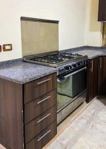 Dapur atau dapur kecil di روابي عجلون منزل