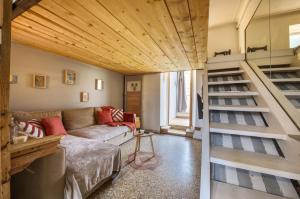 Postel nebo postele na pokoji v ubytování La Cabane nîmoise avec Clim