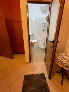 Koupelna v ubytování Guesthouse Klajd